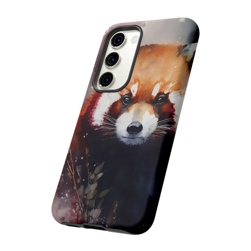 Red Panda in Watercolor - Impact Resistant Phone Case